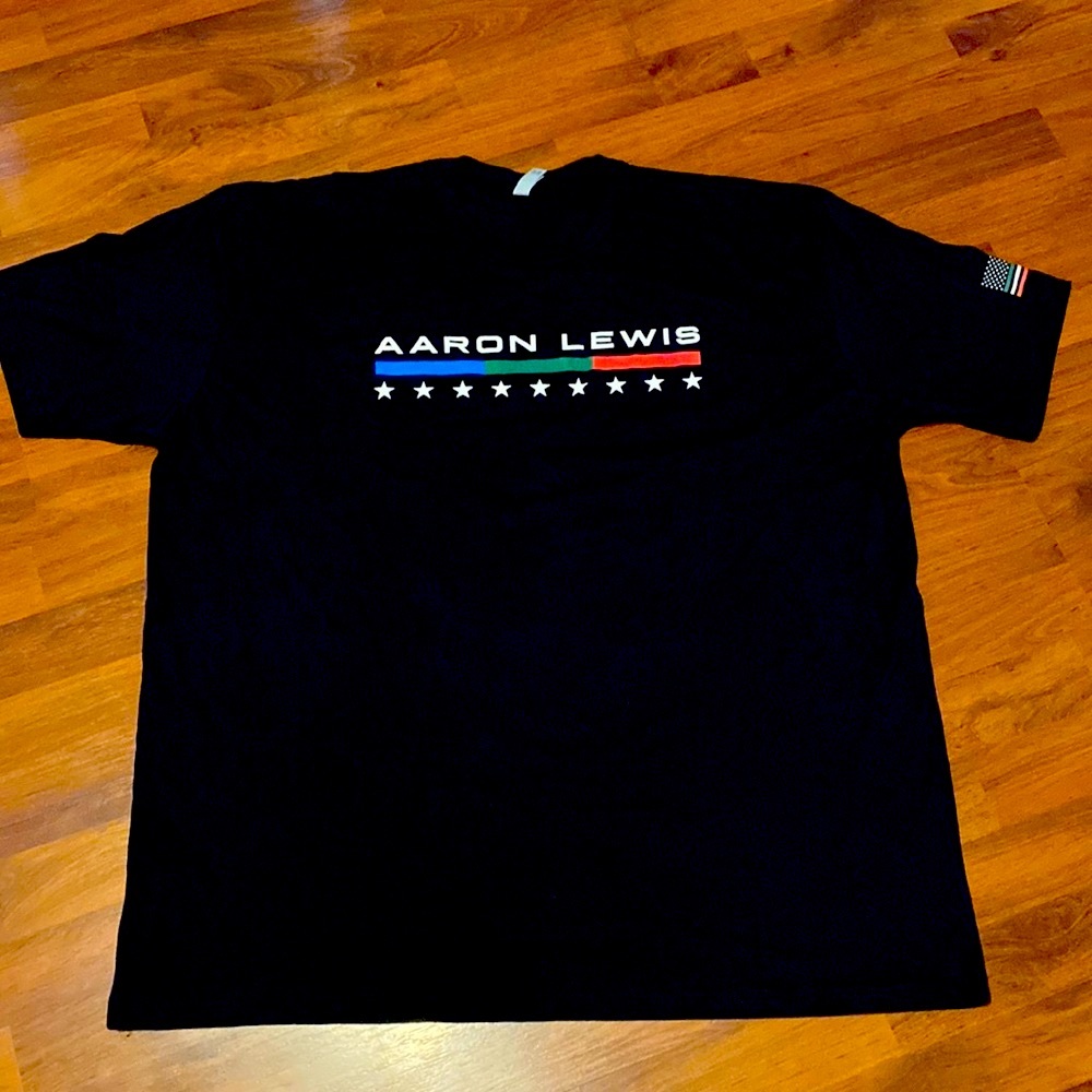 NWOT Aaron Lewis US Tour 2018 Concert T-shirt